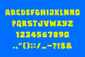 Goblox Fun Game Display Font