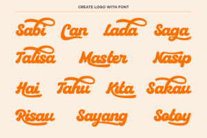 Medina Retro Food Script Font