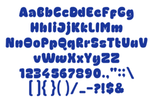 Molypop Kids Party Bold Font
