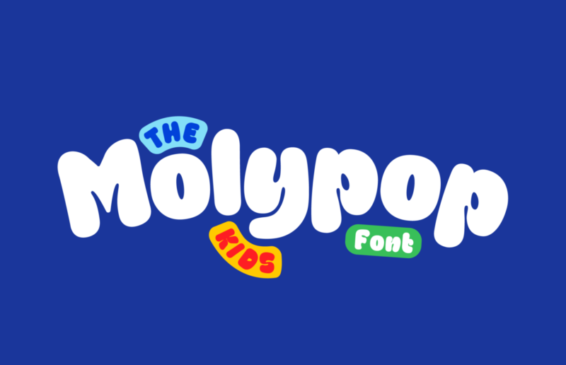 Molypop Kids Party Bold Font