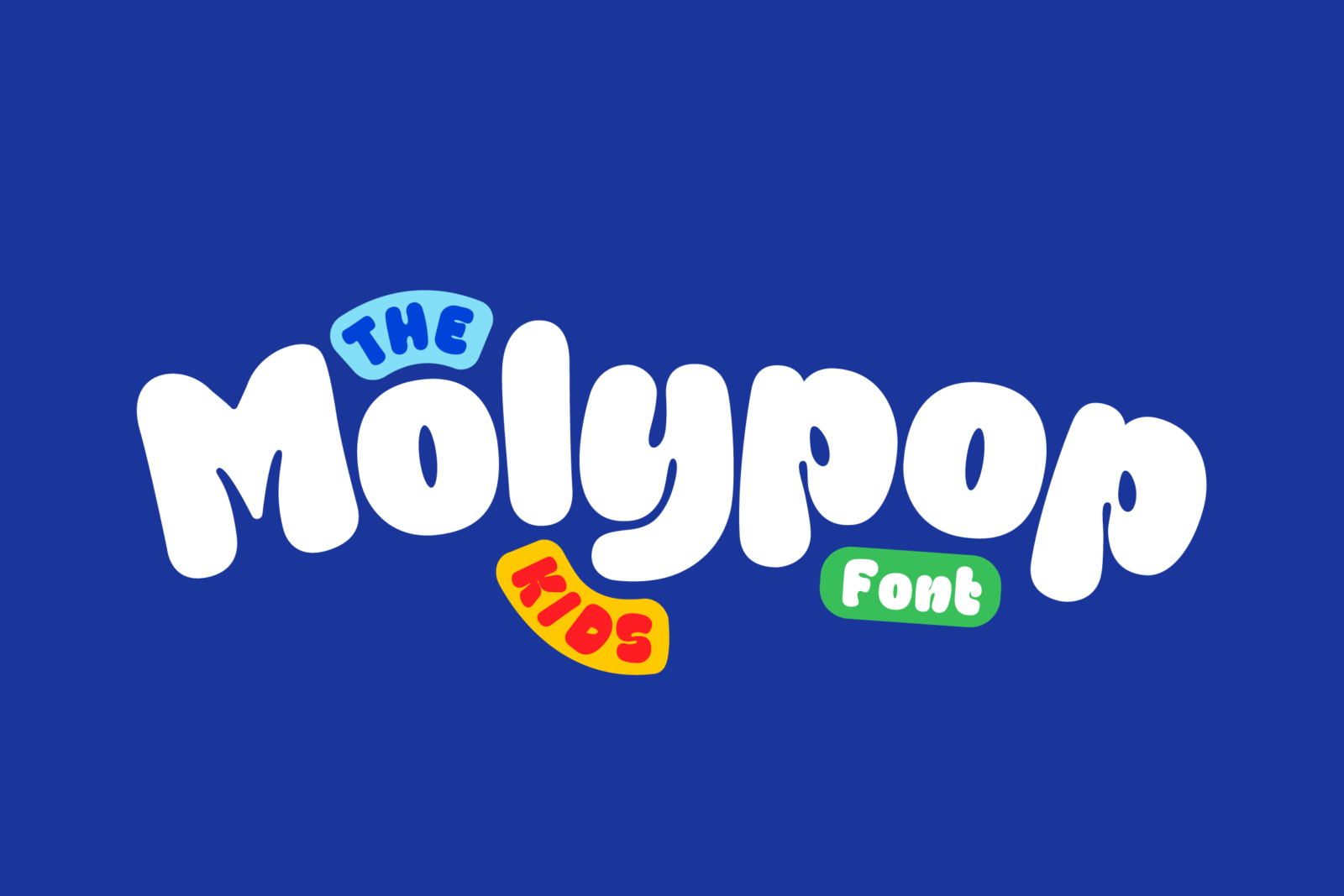Molypop Kids Party Bold Font
