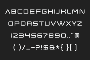 Voltrix – Geometric Futuristic Sans Serif Font